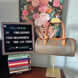 Burberry Hand Bag Nylon Khaki - EUC